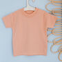 Personalised Underlined Script Toddler Name T Shirt, thumbnail 9 of 11