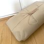 Customisable Blue Or Black Draught Excluder Cushion, thumbnail 4 of 4