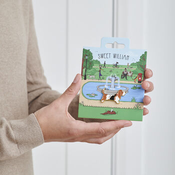 Basset Hound Keyring With Personalisation Available – Gift For Dog Lovers, 8 of 12