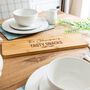 Personalised Kitchen Bamboo Serving Board, thumbnail 3 of 5