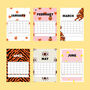 2025 Pink Tiger Calendar, thumbnail 2 of 5