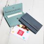 Personalised Large Leather Card Holder, thumbnail 2 of 12