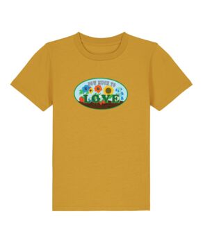 Sow Much To Love Seed Packet Organic Kids Graphic Tee, 4 of 4