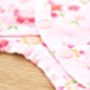 Japanese Blossom Yukata Baby Grow, thumbnail 7 of 8