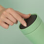 Circular And Co Travel Mug Made From Recycled Stainless Steel 8oz Seaglass Green, thumbnail 7 of 8