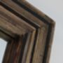 Harriot Multi Reclaimed Wood Layered Mirror Frame, thumbnail 4 of 4