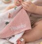Personalised Baby Comforter With Wooden Teether, thumbnail 1 of 6