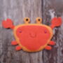 Crab Felt Decoration Sewing Kit, thumbnail 2 of 5