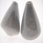 Tumbling Vase H12 D10 Cm Grey, thumbnail 1 of 6