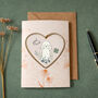 Just Paws 'Good Luck' Greeting Card With Heart Hanger, thumbnail 1 of 3