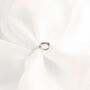 Silver Infinity Love Knot Ring, thumbnail 1 of 2