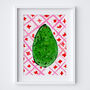Avocado Food Art Print Produce Kitchen Poster, thumbnail 8 of 12
