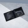 Personalised Men's Rfid Leather Bifold Wallet, thumbnail 3 of 6