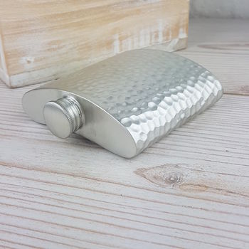 Iridescent Dad's Hip Flask With Free Engraving, 3 of 7