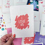 Anniversary Romantic Card 'I Love Us', thumbnail 1 of 3