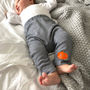 Personalised Baby Halloween Pumpkin Leggings, thumbnail 3 of 4