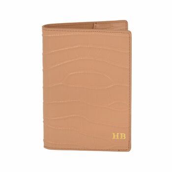 Personalised Leather Passport Cover Set, 9 of 11