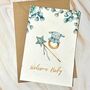 Plantable Wildflower Seed New Baby Card A5 Size, thumbnail 6 of 8