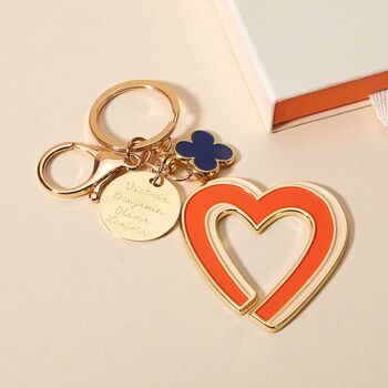 Personalised Keyring Bag Charm, 4 of 6