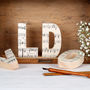 Music Lover Wooden Letter Personalised Gift, thumbnail 2 of 7