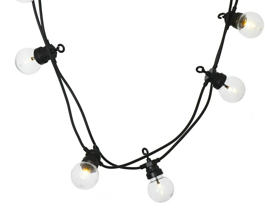 Solar Powered Festoon Golf Ball Lights By The Little House Shop