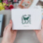 'Thank You' Fresh Flower Posy And Card Gift, thumbnail 2 of 11