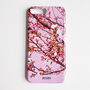 Pink Blossom Print Personalised Phone Case, thumbnail 2 of 6