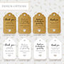 Personalised Wedding Favour Tags, thumbnail 1 of 5