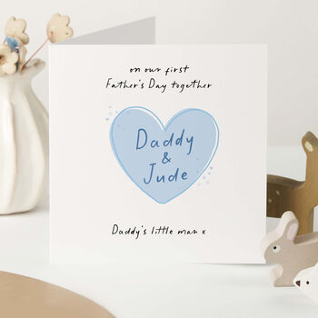 Personalised First Father's Day Card, 2 of 5