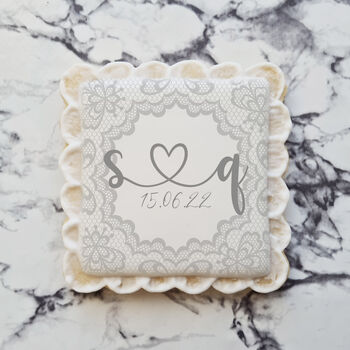 Personalised Wedding Favours Biscuits, Six, 4 of 7