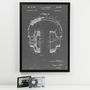 Anatomy Of Headphones Patent Print, thumbnail 6 of 7