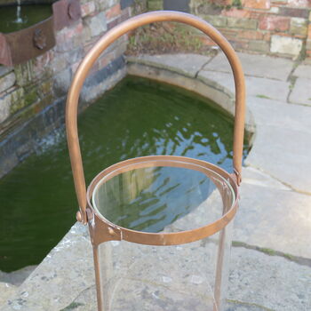 Hurricane Lantern In Copper Colour Finish, 4 of 7