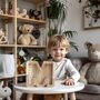Personalized Piggy Bank, Wooden Kids Letters, thumbnail 2 of 10