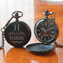 Personalised Monogram Pocket Watch Contemporary Design, thumbnail 1 of 5