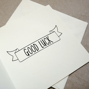 'Gold Crown Of Greatness' Good Luck Card, 2 of 3