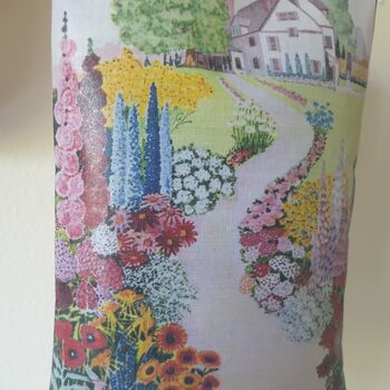 Lavender Sachet With Cottage Garden Print, Decorative Gift For Garden Loving Friends, 3 of 9