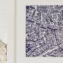 Brixton, London Framed Illustrated Map Print, thumbnail 2 of 2