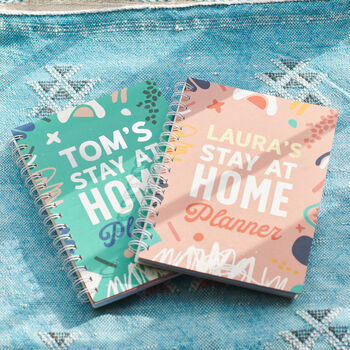 Personalised 'Stay At Home' Daily Planner Diary, 2 of 9
