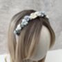 Pale Baby Blue Flower Headband, thumbnail 1 of 3