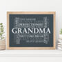 Custom Made Personalised Word Typography Print, thumbnail 9 of 12