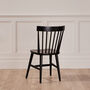 Harrogate Black Spindle Back Dining Chair, thumbnail 6 of 6