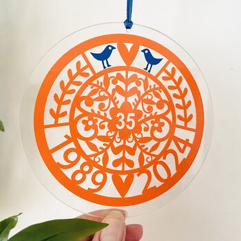 35th Anniversary Gift For Couple, 2 of 8