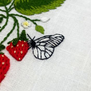 Strawberry Embroidery Kit, 6 of 12