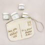 Mum To Be Postcard Pouch With All Natural Skincare, thumbnail 1 of 12