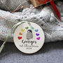 Baby First Christmas Rainbow Penguin Decoration, thumbnail 2 of 9