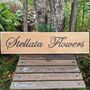 Personalised Vintage Wooden Garden Signs, thumbnail 4 of 6