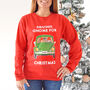 'Driving Gnome For Christmas' Jumper, thumbnail 4 of 8