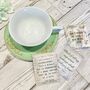 Jane Austen Tea Gift Set With Regency Style Teacup, thumbnail 3 of 12