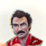 Tom Selleck Holographic Sticker, thumbnail 3 of 5