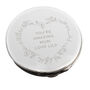 Personalised Floral Heart Compact Mirror, thumbnail 7 of 7